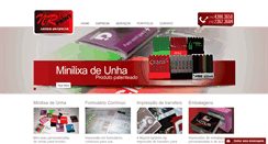 Desktop Screenshot of nrprint.com.br